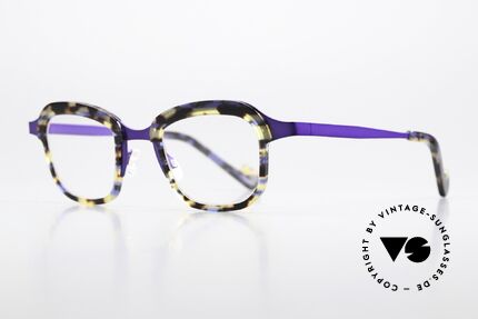 Theo Belgium Vic Damenbrille Lila Havanna, tolle Damenbrille in violett-metallic / havanna, Passend für Damen