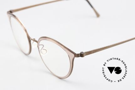 Lindberg 9728 Strip Titanium Sehr Feminines Brillendesign, trägt für uns das Prädikat "TRUE VINTAGE LINDBERG", Passend für Damen