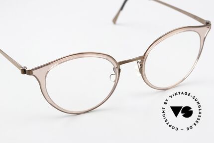 Lindberg 9728 Strip Titanium Sehr Feminines Brillendesign, ungetragenes Designerstück mit orig. Etui von Lindberg, Passend für Damen