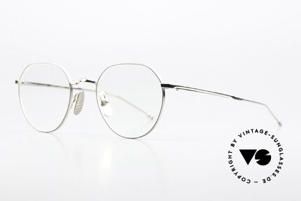 Thom Browne TBX914 Sehr Stilvolle Herrenbrille, SLV-GRY = versilbert mit hellgrauem Fassungsrand, Passend für Herren