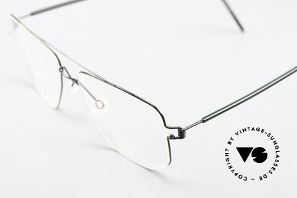 Lindberg Edwin Air Titan Rim Sehr Maskuline Brillenform, hochwertig, stilvoll & innovativ = Prädikat "VINTAGE", Passend für Herren