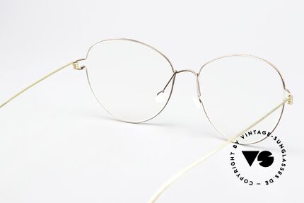 Lindberg Lene Air Titan Rim Sehr Weibliche Brillenform, Größe: medium, Passend für Damen