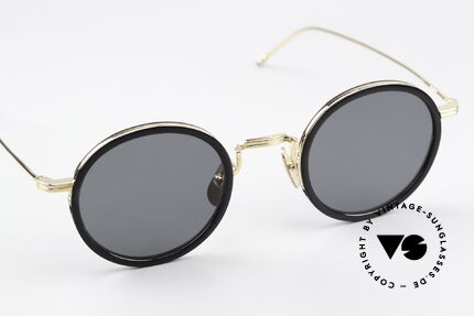 Thom Browne TBS906 Stilvolle Runde Sonnenbrille, ein edles Designer-Accessoire für alle Mode-Liebhaber, Passend für Herren