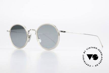 Thom Browne TBS906 Sonnenbrille Rund Entspiegelt, wirklich stilvoll & in Spitzenqualität, made in Japan, Passend für Herren