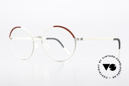 Lindberg 9853 Strip Titanium Designerbrille Für Damen, federleicht und dennoch sehr stabil und sehr langlebig, Passend für Damen