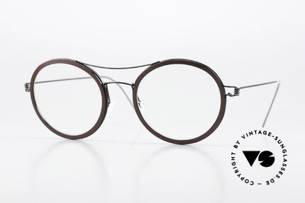 Lindberg Camilla Air Titan Rim Damenbrille In Schöner Farbe, interessante Lindberg Brille der Air Titanium Rim Serie, Passend für Damen