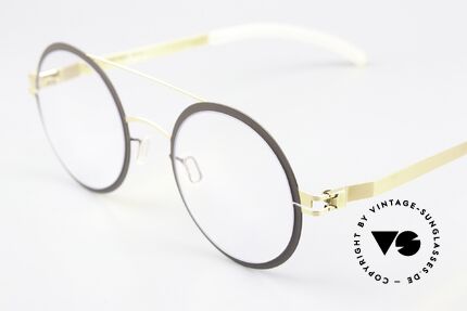 Mykita Wilma Runde Brille In Terra Gold, wohlbekannte Spitzenqualität; handmade in Germany, Passend für Damen