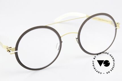 Mykita Wilma Runde Brille In Terra Gold, ungetragenes Modell mit original Mykita Verpackung, Passend für Damen