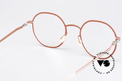 Mykita Studio 6.6 Optische Illusionskunst Rot, wirklich interessantes, ungetragenes Designerstück, Passend für Damen