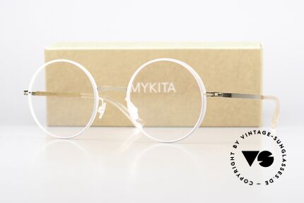 Mykita Vilde Runde Brille Ladies Champagne, wohlbekannte Spitzenqualität; handmade in Germany, Passend für Damen