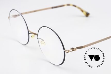 Mykita Vilde Runde Brille Shiny Copper Black, wohlbekannte Spitzenqualität; handmade in Germany, Passend für Damen