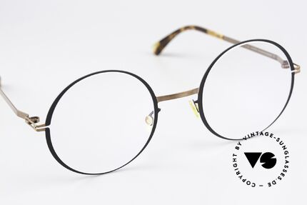 Mykita Vilde Runde Brille Shiny Copper Black, ungetragenes Modell mit original Mykita Verpackung, Passend für Damen