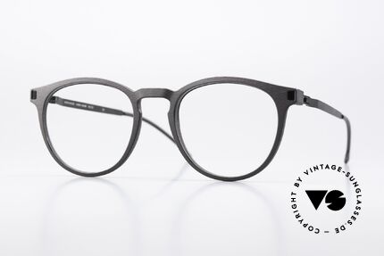 Mykita Mylon Bilimbi Damenbrille Schwarz Grau Details