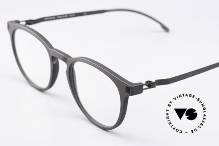 Mykita Mylon Bilimbi Damenbrille Schwarz Grau, sehr leicht und komfortabel = MYLON 3D Druck, Passend für Damen