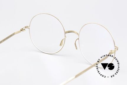 Mykita Studio 5.3 Damenbrille Rund In Gold, wirklich interessantes, ungetragenes Designerstück, Passend für Damen