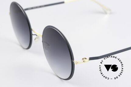 Mykita Joona Gold / Indigo Grey Gradient, wohlbekannte Spitzenqualität; handmade in Germany, Passend für Damen