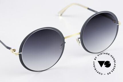 Mykita Joona Gold / Indigo Grey Gradient, ungetragenes Modell mit original Mykita Verpackung, Passend für Damen