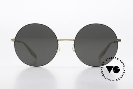 Mykita Yoko Grosse Runde Sonnenbrille, Sonnenbrille aus der LESSRIM-Kollektion; 2015-2019, Passend für Damen