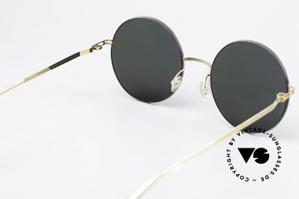 Mykita Yoko Grosse Runde Sonnenbrille, Sonnengläser (100% UV) sind ggf. auch austauschbar, Passend für Damen